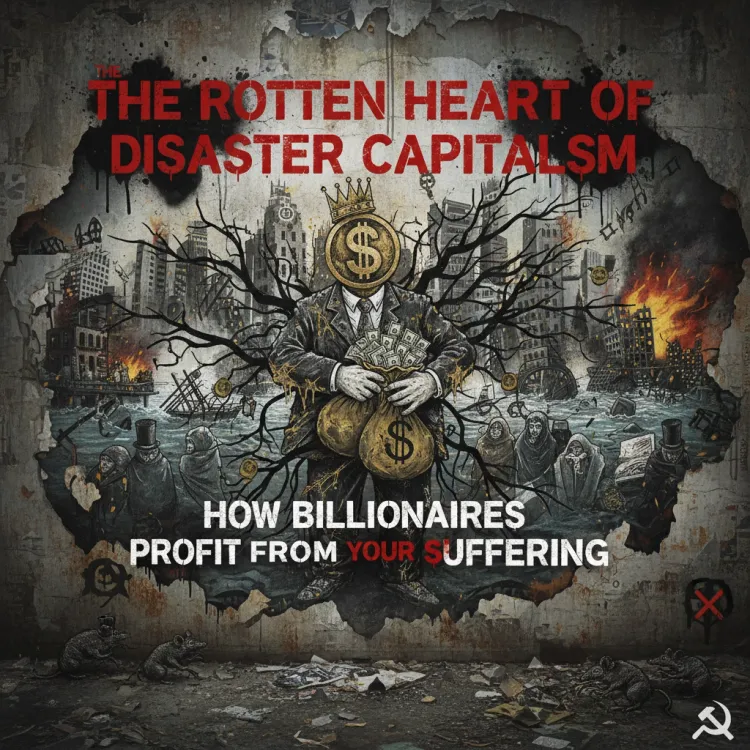 The Rotten Heart of Disaster Capitalism: How Billionaires Profit from Your Suffering
