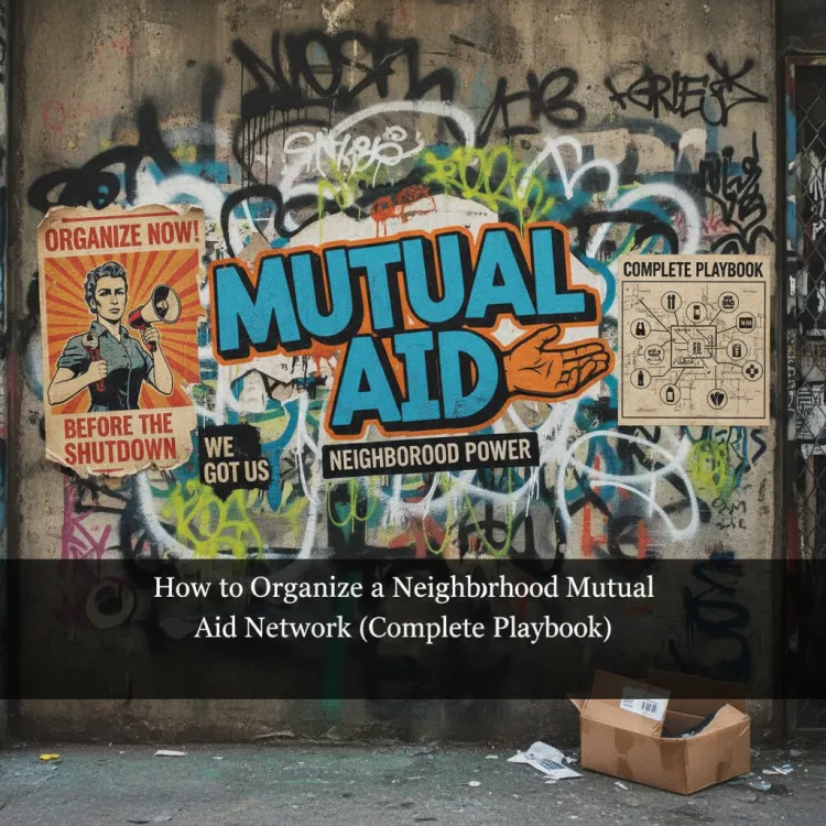 How to Organize Mutual Aid That Actually Threatens Power: The 5-Step Framework They Don't Want You to Know